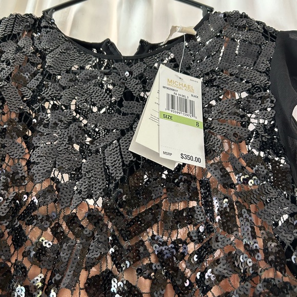 MICHAEL KORS black sequin jumpsuit - Picture 5 of 13